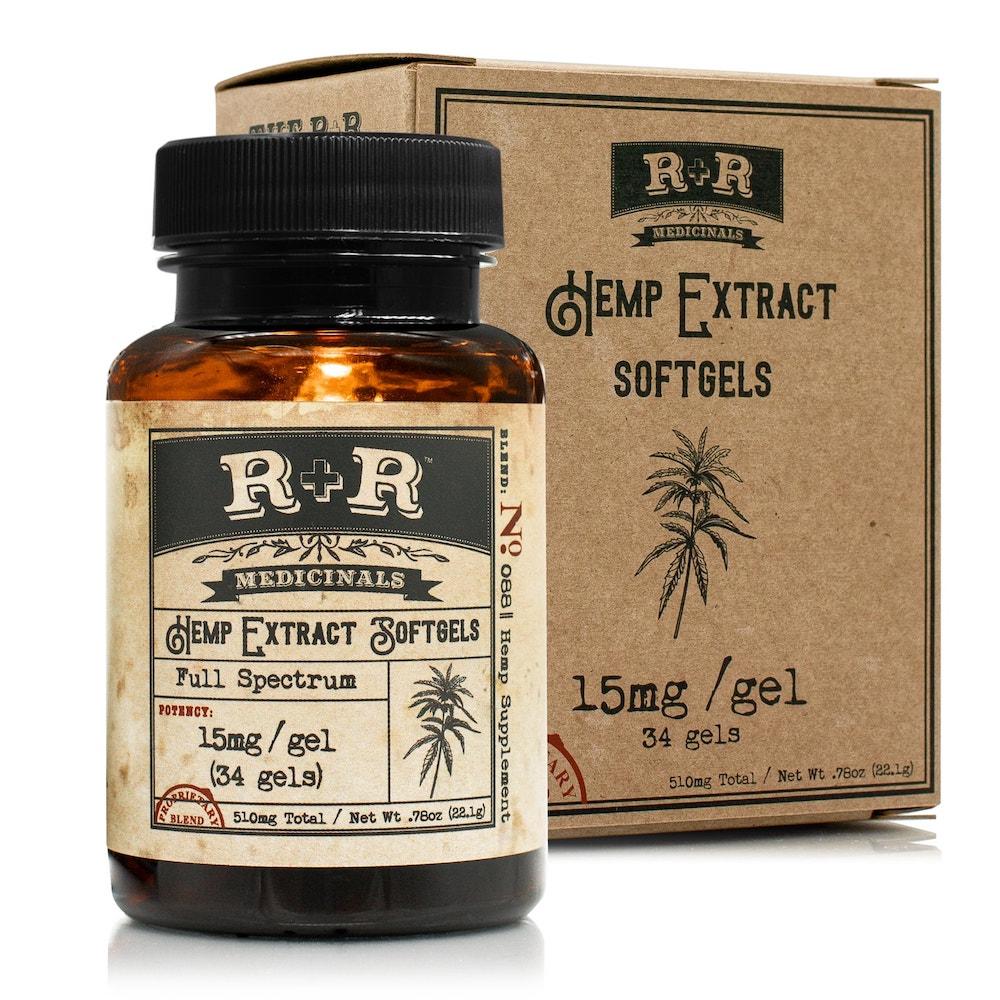 R+R Medicinals CBD Soft Gels
